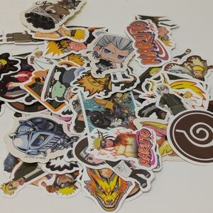 New! 20 Pieces Naruto Anime Sticker Decals